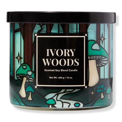 Ulta Beauty Collection Ivory Woods 3-wick Scented Candle In Multi