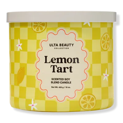 Ulta Beauty Collection Lemon Tart 3-wick Scented Candle In Yellow