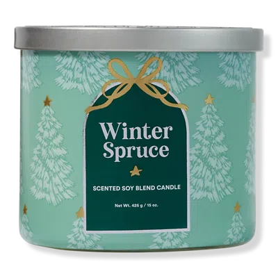 Ulta Beauty Collection Winter Spruce 3-wick Scented Candle In Green