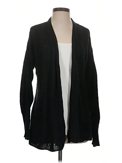 Pre-owned Ultra Flirt Cardigan Sweater In Black
