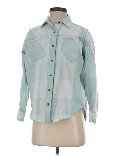 Pre-owned Ultra Flirt Cardigan Sweater In Blue