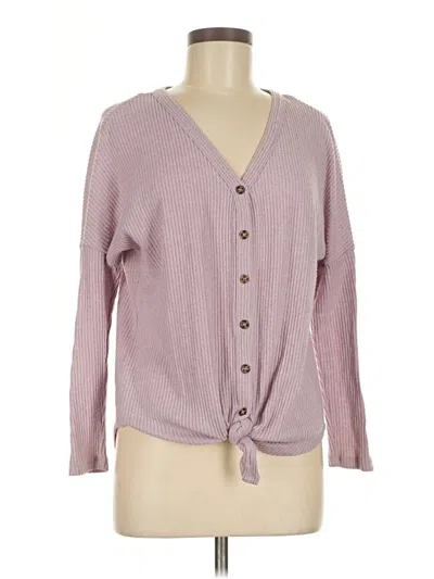 Pre-owned Ultra Flirt Cardigan Sweater In Pink