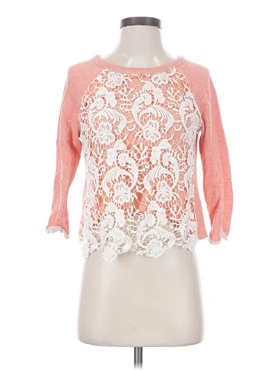 Pre-owned Ultra Flirt Cardigan Sweater In Pink
