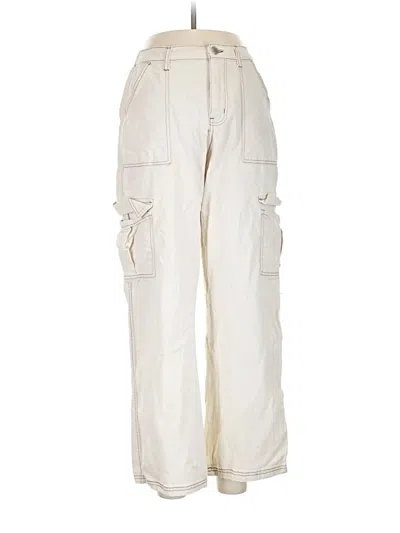 Pre-owned Ultra Flirt Cargo Pants In Ivory