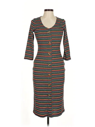 Pre-owned Ultra Flirt Casual Dress In Black