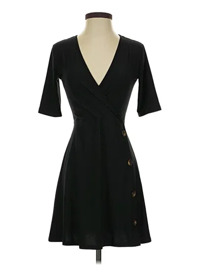 Pre-owned Ultra Flirt Casual Dress In Black