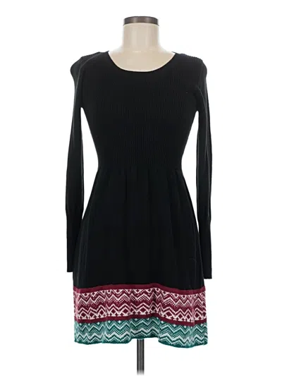 Pre-owned Ultra Flirt Casual Dress In Black