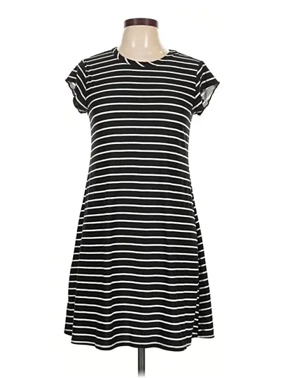 Pre-owned Ultra Flirt Casual Dress In Black