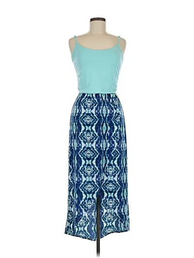 Pre-owned Ultra Flirt Casual Dress In Blue