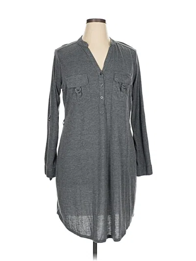 Pre-owned Ultra Flirt Casual Dress In Gray