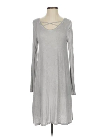 Pre-owned Ultra Flirt Casual Dress In Gray