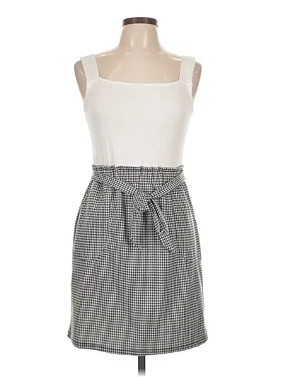 Pre-owned Ultra Flirt Casual Dress In Gray