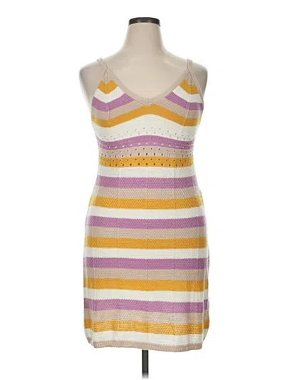 Pre-owned Ultra Flirt Cocktail Dress In Yellow