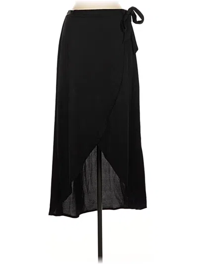 Pre-owned Ultra Flirt Formal Skirt In Black