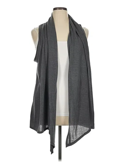 Pre-owned Ultra Flirt Kimono In Gray