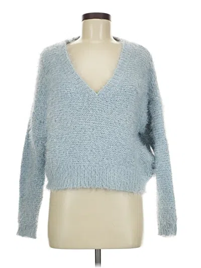 Pre-owned Ultra Flirt Pullover Sweater In Blue