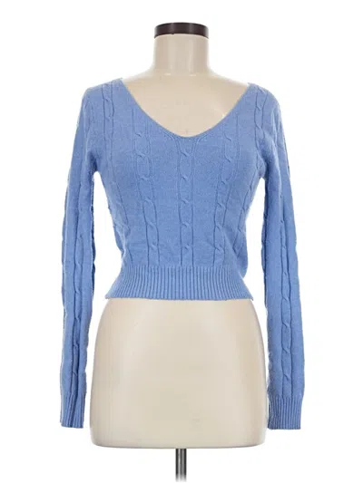 Pre-owned Ultra Flirt Pullover Sweater In Blue