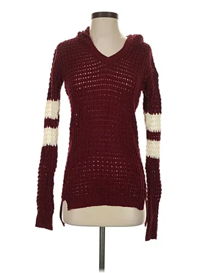 Ultra Flirt Pullover Sweater In Red