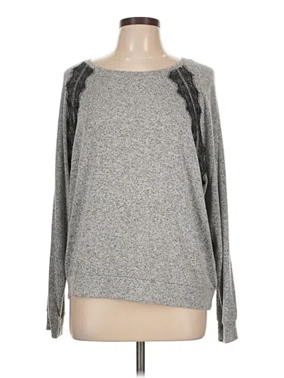 Pre-owned Ultra Flirt Pullover Sweater In Gray