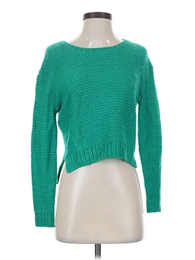 Pre-owned Ultra Flirt Pullover Sweater In Green