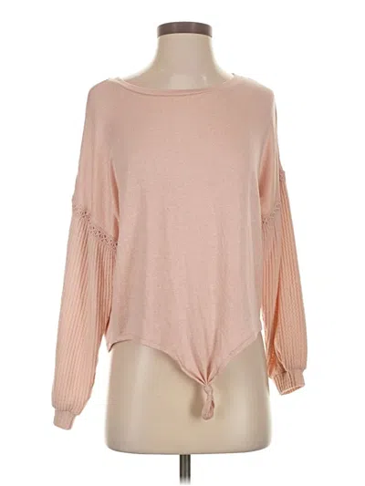 Pre-owned Ultra Flirt Pullover Sweater In Pink
