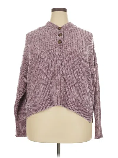 Pre-owned Ultra Flirt Pullover Sweater In Purple