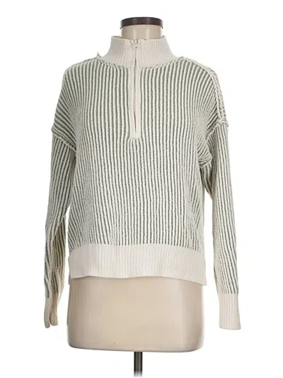 Pre-owned Ultra Flirt Pullover Sweater In White