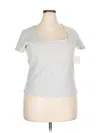 Ultra Flirt Short Sleeve T-shirt In Silver