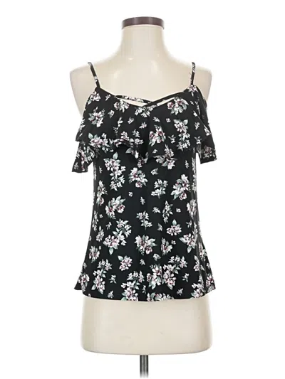 Pre-owned Ultra Flirt Sleeveless Blouse In Black