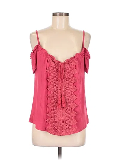 Pre-owned Ultra Flirt Sleeveless Blouse In Pink
