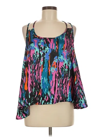 Pre-owned Ultra Flirt Sleeveless Blouse In Teal