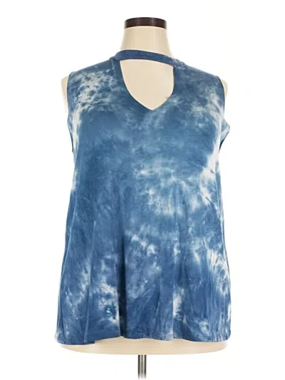 Pre-owned Ultra Flirt Sleeveless T-shirt In Blue