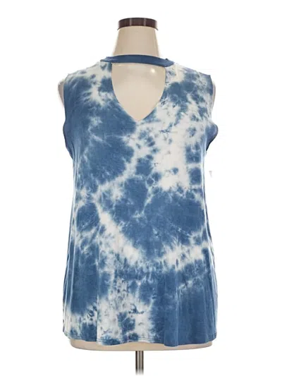 Pre-owned Ultra Flirt Sleeveless T-shirt In Blue