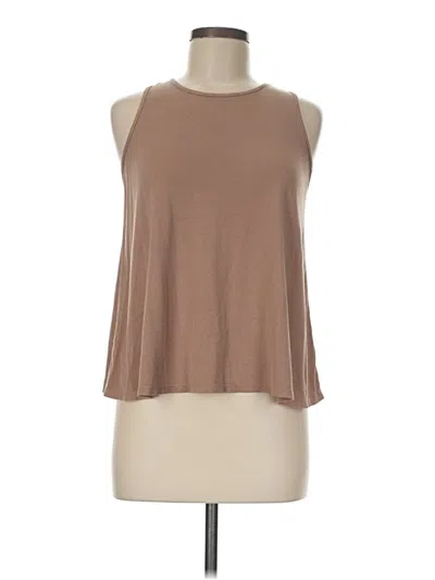 Pre-owned Ultra Flirt Sleeveless T-shirt In Tan