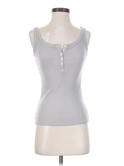 Pre-owned Ultra Flirt Tank Top Gray Strapless Neckline Tops