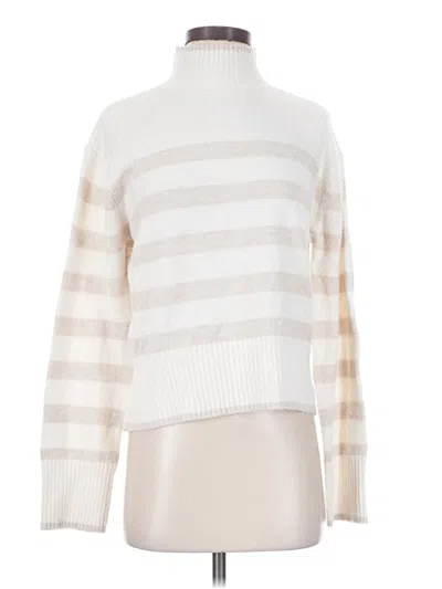 Pre-owned Ultra Flirt Turtleneck Sweater In Ivory