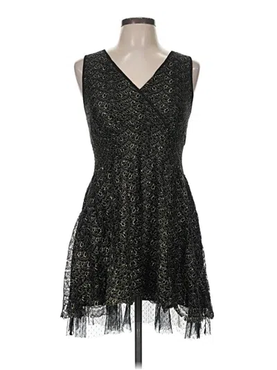 Pre-owned Ultra Pink Cocktail Dress In Black