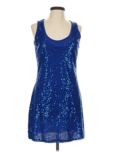 Pre-owned Ultra Pink Cocktail Dress In Blue