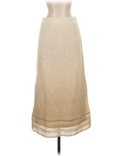 Pre-owned Ultra Pink Formal Skirt In Brown