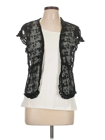 Pre-owned Ultra Pink Kimono In Black