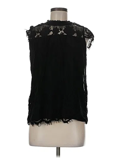 Pre-owned Ultra Pink Sleeveless Blouse In Black