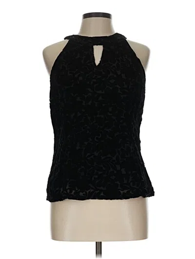 Pre-owned Ultra Pink Sleeveless Blouse In Black