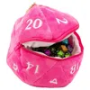 Ultra Pro D20 Plush Dice Bag, Pink