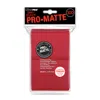 Ultra Pro Deck Protectors - Pro-matte Red (100 Per Pack)