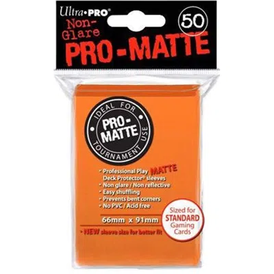 Ultra Pro Dp: Pro Matte Or (50) 84184