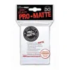 Ultra Pro Dp: Pro Matte Wh (50) 82651