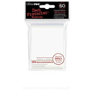 Ultra Pro Dp: Small: Solid Wh (60) 82963