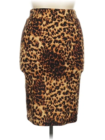 Pre-owned Ultra Teeze Casual Skirt In Brown