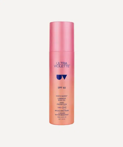 Ultra Violette Disco Queen Spf50 Luminous Body Oil 95ml In Transparent