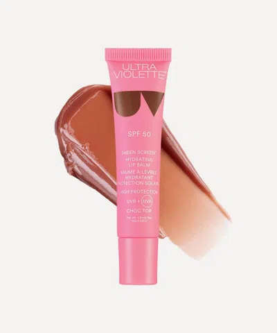 Ultra Violette Sheen Screen Spf 50 Hydrating Lip Balm 15g Choc Top